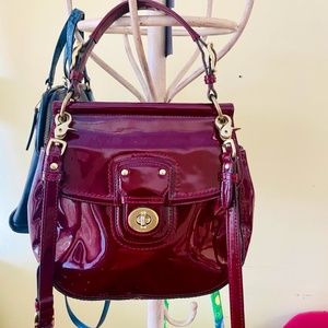 ❌ SOLD ❌ Coach Purse Red Patent Leather